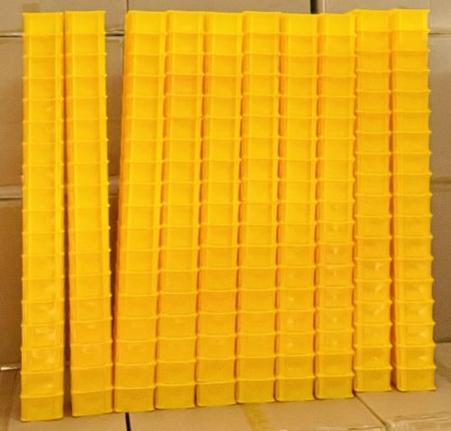 ใหม่ ・ภาชนะพลาสติกสีเหลือง・ชุดกล่องอะไหล่ 180 ชิ้นกล่องเครื่องมือชุดจำนวนมาก BOX กล่องอะไหล่สีเหลือง