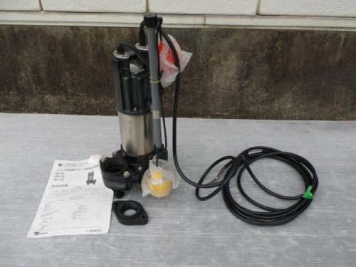 Ebara ปั๊มจุ่มเรซินสำหรับน้ำเสียและน้ำเสีย 50DWVA5.15 200V 3 Phase 200V Darwin Stored Item