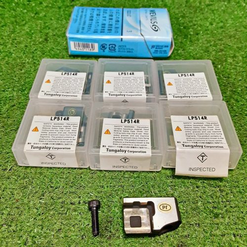 Seiyu d703 ชิ้นส่วนเครื่องมือ Tungaloy TAC (LP514R) ชุดชิปชิป 6 ชิ้น