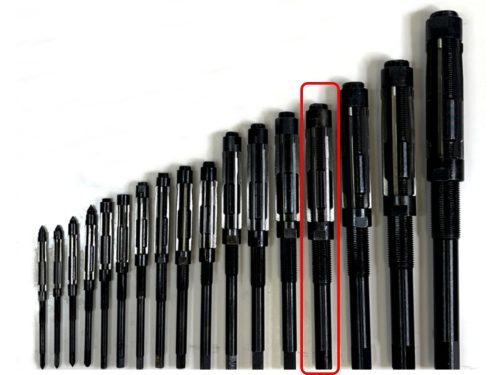 ใหม่/ยังไม่ได้ใช้ Hand Reamer 19.0-21.0 มม. 1 ชิ้น