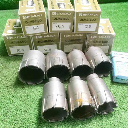 Seihan Q472 Miyanaga Deltagon Metal Borer (DLMB-500) ขนาด (φ42/φ48/φ49/φ21/φ52/φ57/φ60มม.) รวม 7 ชิ้น