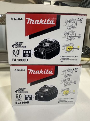 แบตเตอรี่ลิเธียมไอออน Makita BL1860B 18V 6.0Ah