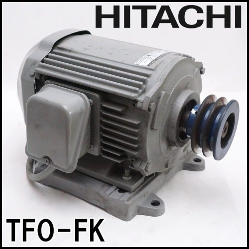 มอเตอร์ 3 เฟสฮิตาชิมอเตอร์ Neo100 TFO-FK 4P 1.5kW พัดลมภายนอกอาคารแบบปิดสนิทชนิดเฟรมหมายเลข 90L ชนิดออกเทอร์มินอลบล็อค (ขันสกรู) ชนิด HITACHI