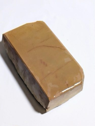 หินลับธรรมชาติ Nishimono สีเหลือง Shomotoyama Gosho ปากนุ่ม 751g คุณภาพดี Finishing Whetstone (#29)
