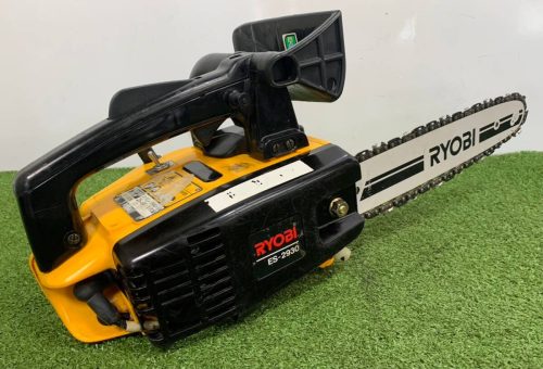 ภาพนิ่ง) มีวิดีโอเลื่อยยนต์เครื่องยนต์ RYOBI/Ryobi ES-2930 มีใบเสร็จรับเงิน t724-2