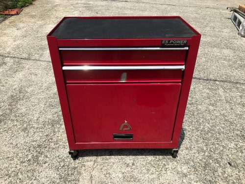 (จากจังหวัดเฮียวโกะ) ES POWER Tool Cabinet กล่องเครื่องมือ Cabin Net กล่องเครื่องมือกล่องเครื่องมือ Tool Chest สีแดงเครื่องมือสีแดง Hand Tool Holder