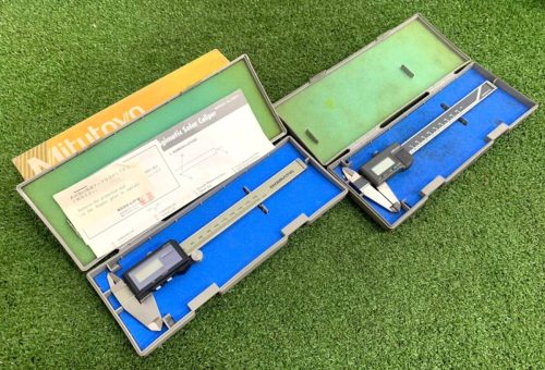 คงที่) ชุด 2 ชิ้น Mitutoyo/Mitutoyo Digital Caliper CD-S15/CD-15B ยอมรับได้สำหรับใบเสร็จรับเงิน t722-2