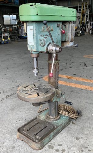 คงที่) มีวิดีโอยืนยัน KIRA/Kira Tabletop Drilling Machine KRDG-420P Three-phase 200V Drilling Processing Receipt OK/Direct Pickup Welcome t620-1-7b