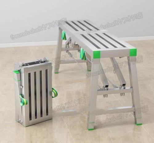 นั่งร้านพับ Workbench Stepladder Bench ยกเสริมในร่ม Putty Workbench มัลติฟังก์ชั่แบบพกพาการก่อสร้างบันได zchw1016
