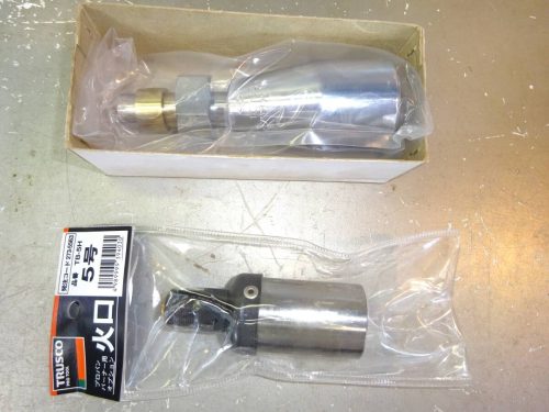 เครื่องทำความร้อนโพรเพน LP ปล่องเตาภาชนะบัว Nippon Sanso TANAKA Tanaka 10000 Trusco TB-5H No. 5 เครื่องทำความร้อนปล่องภูเขาไฟ 2 ชิ้นเข้าด้วยกัน