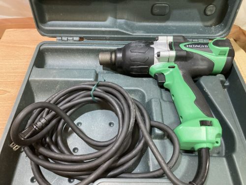 ∞ Hitachi Koki ประแจผลกระทบ HITACHI WR14VB 100V 14 มม. ประแจผลกระทบประเภทสายไฟเครื่องมือไฟฟ้าเครื่องมือช่างไม้ DIY ยืนยันการทำงานแล้ว