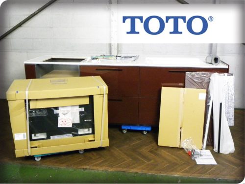 ของตั้งโชว์ TOTO THE CRASSO/The Crasso W255 ซิงค์ล้างจานขวา/เครื่องดูดควัน/โช้คอัพ/ชุดครัว/2.2 ล้าน/ybb728k