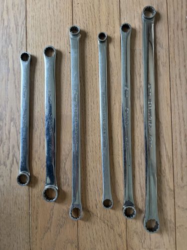 ชุดประแจกล่องตรงยาวแบบ Snap-on และประแจกล่องตรง 6 ชิ้น