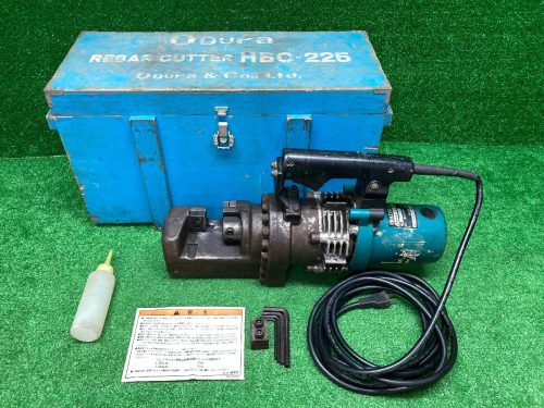 Ogura Ogura เครื่องตัดเหล็กเส้นไฮดรอลิกไฟฟ้า HBC-225 เครื่องตัดเหล็กเส้นไฟฟ้า 25 มม. ไฮดรอลิกเครื่องมือเครื่องตัดใช้เครื่องมือไฟฟ้า