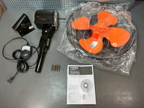 (ยังไม่ได้ใช้) Nakatomi Your Supply 100V 45cm พัดลมติดผนัง NYK-456T(K) Fan King Tool (3202K)