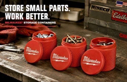 Milwaukee กล่องเก็บของสไตล์ Milwaukee สำหรับสกรูและชิ้นส่วนชุด 3 ชิ้น