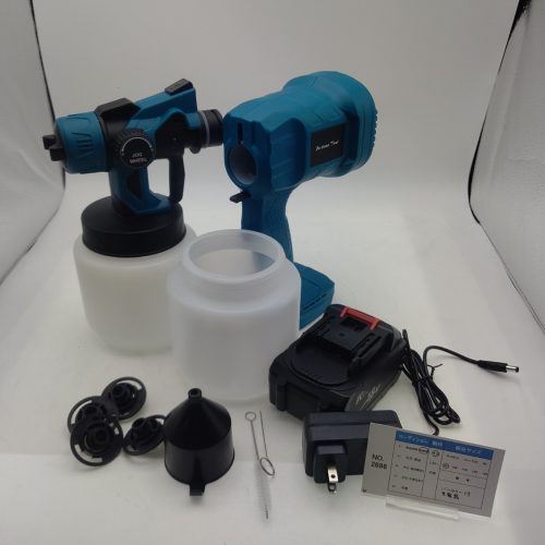 แบตเตอรี่ปืนฉีดไร้สาย 2686 พร้อมเครื่องชาร์จสามารถใช้ได้กับแบตเตอรี่ Makita 18V BL1860 ฯลฯใช้ได้กับ Makita