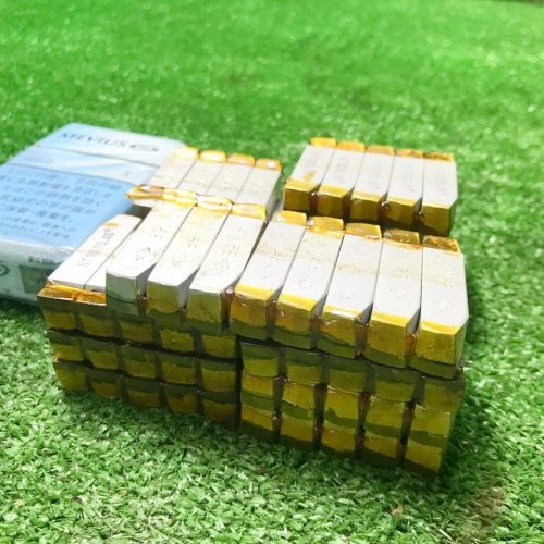 Risou g852 รวม 72 ชิ้นดอกเครื่องมือคาร์ไบด์/เครื่องมือเครื่องมือคาร์ไบด์ประสาน (ST15E) ความยาวรวมประมาณ. เส้นผ่าศูนย์กลางเพลาประมาณ 45 มม. เครื่องมือตัด 10 มม. เครื่องกลึง/เครื่องมือกล
