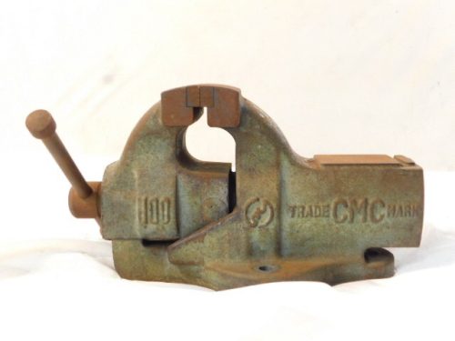 y722 CMC No.100 Vise Workbench ปากกาจับชิ้นงานขนาดใหญ่ประมาณ 18กก. มือหมุนพร้อมด้ามจับค่าจัดส่ง 1300 เยน