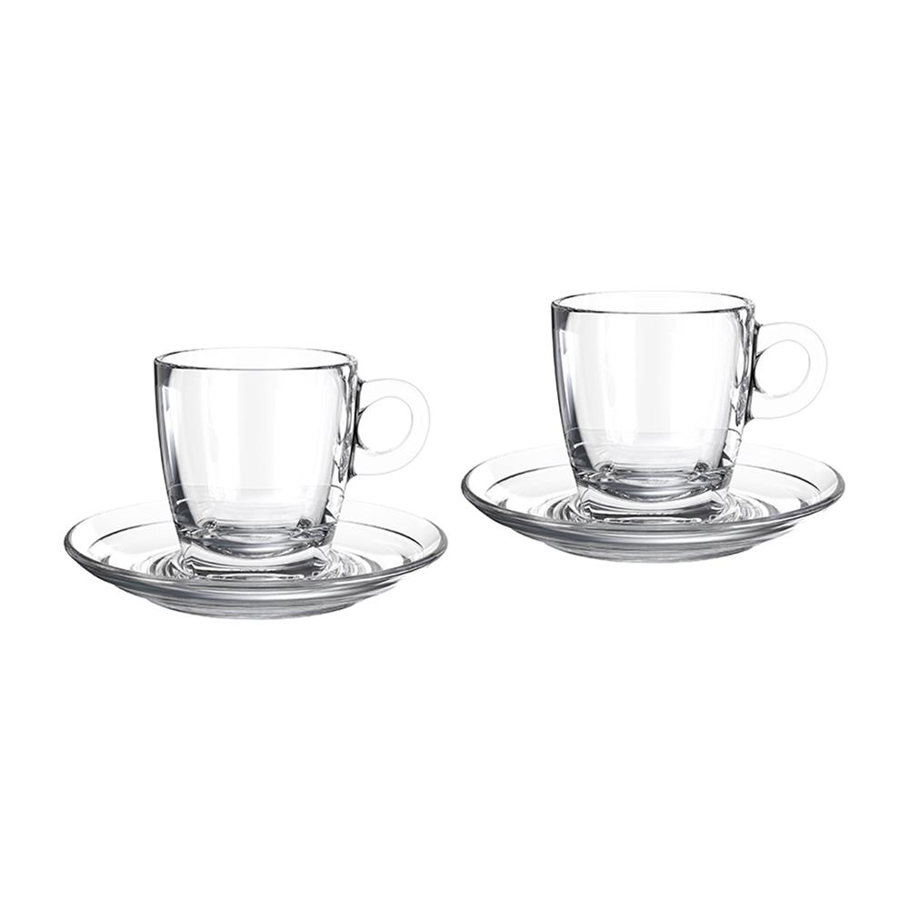 ชุดถ้วยกาแฟ 190ml OCEAN GLASS CAFFEE PREMIO แพ็ค 4 ชิ้น