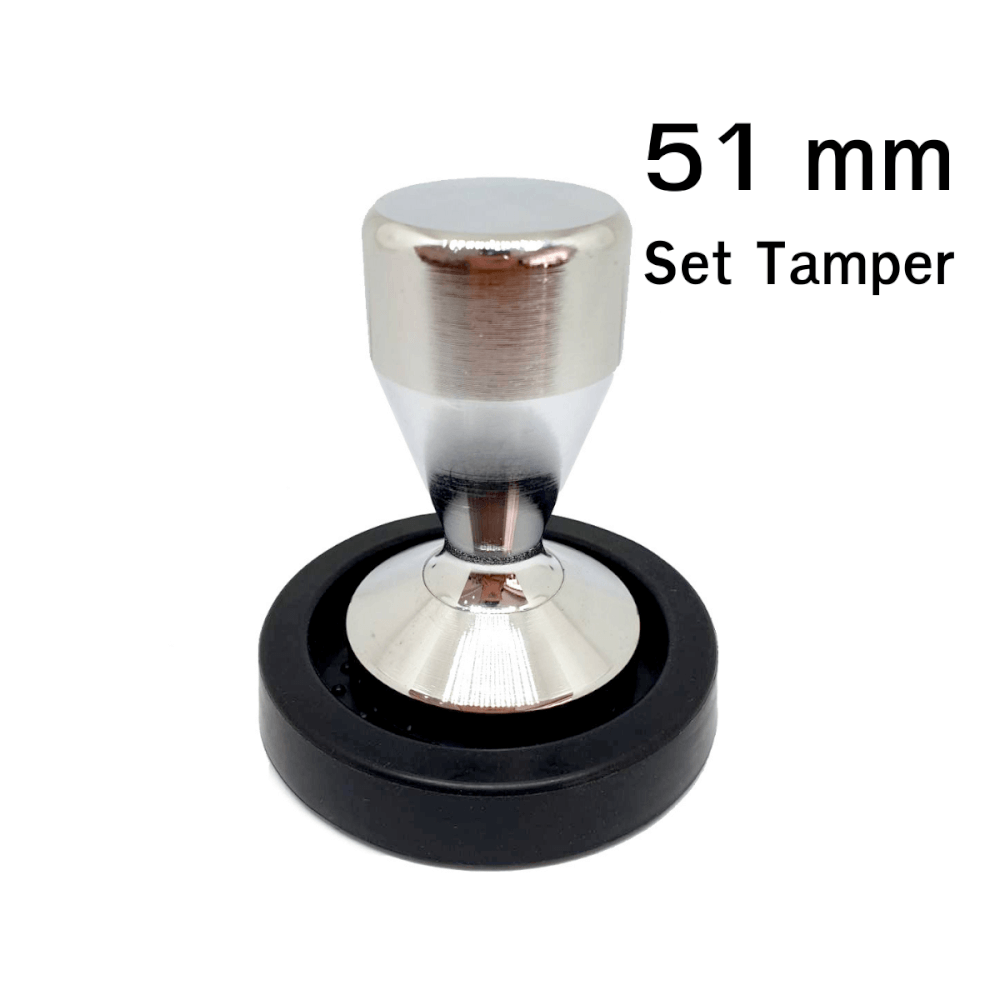เซ็ตที่กดกาแฟ ETZEL ขนาด 51 มม. ฟรี ยางซิลิโคนรองแทมเปอร์