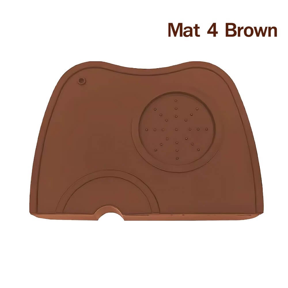 ยางซิลิโคนรองแทมเปอร์แบบเข้ามุม ETZEL ขนาด 17.5X12.5 สีน้ำตาล