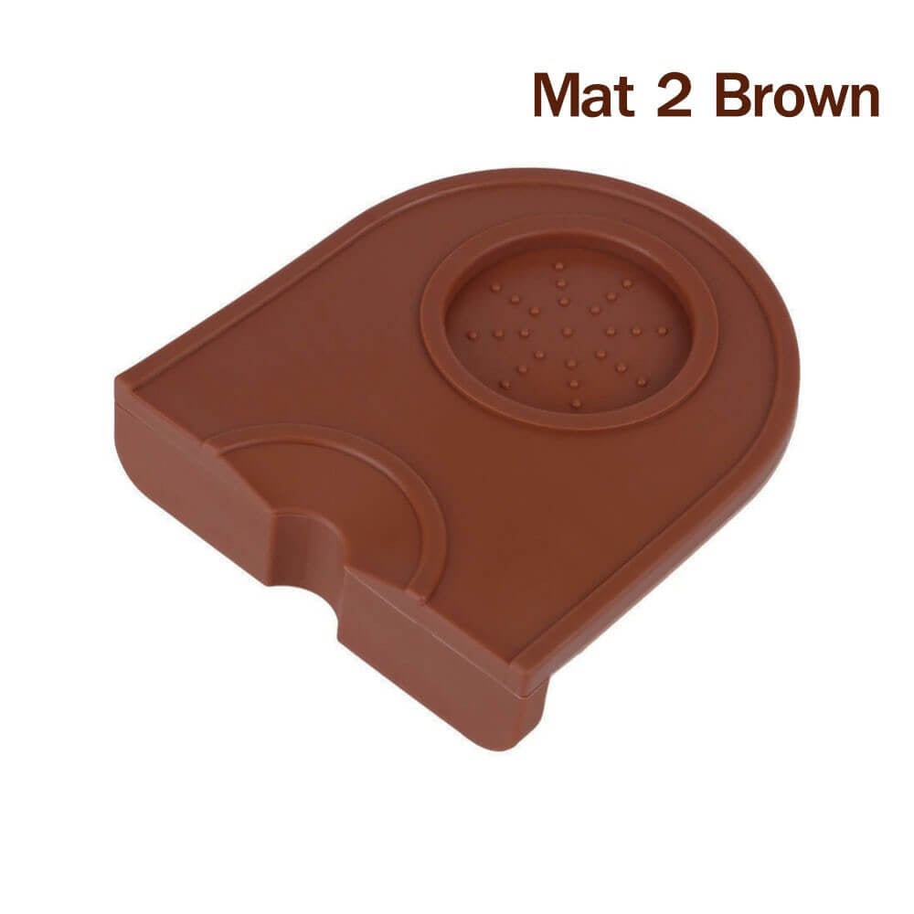 ยางซิลิโคนรองแทมเปอร์แบบเข้ามุม ETZEL ขนาด 12.5X14CM สีน้ำตาล