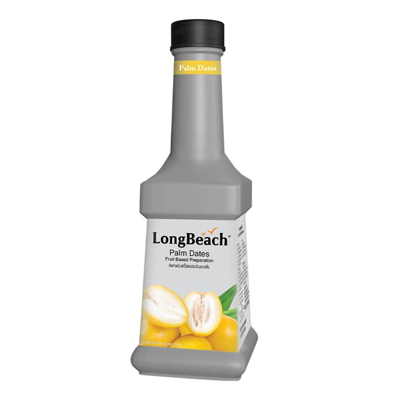 น้ำผลไม้ผสมเนื้อผลไม้ ลองบีช เพียวเร่ กลิ่น อินทผาลัม 900 มล.