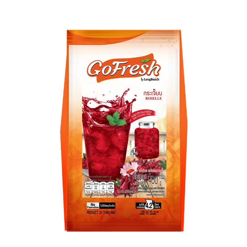 ผงกระเจี๊ยบ โกเฟรช ชนิดผง ขนาด 400 กรัม