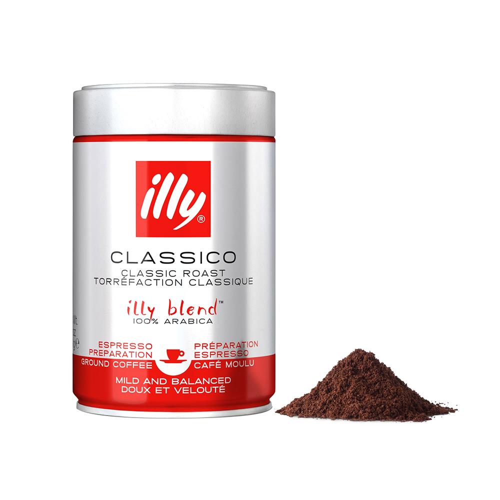 กาแฟคั่วบด ILLY 250 กรัม
