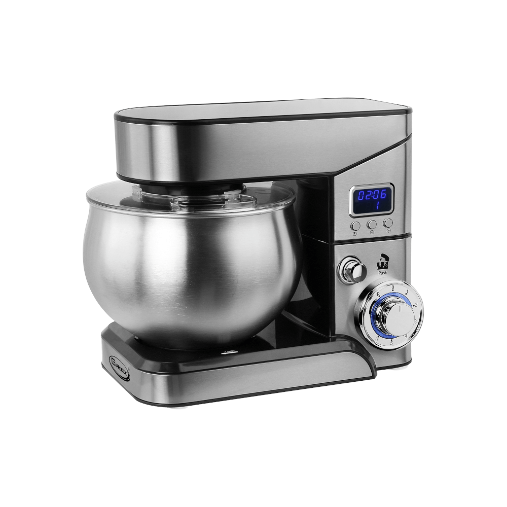 เครื่องผสมอาหาร GMAX FM-205E 1000 วัตต์ 5 ลิตร หน้าจอ LCD สีเงิน