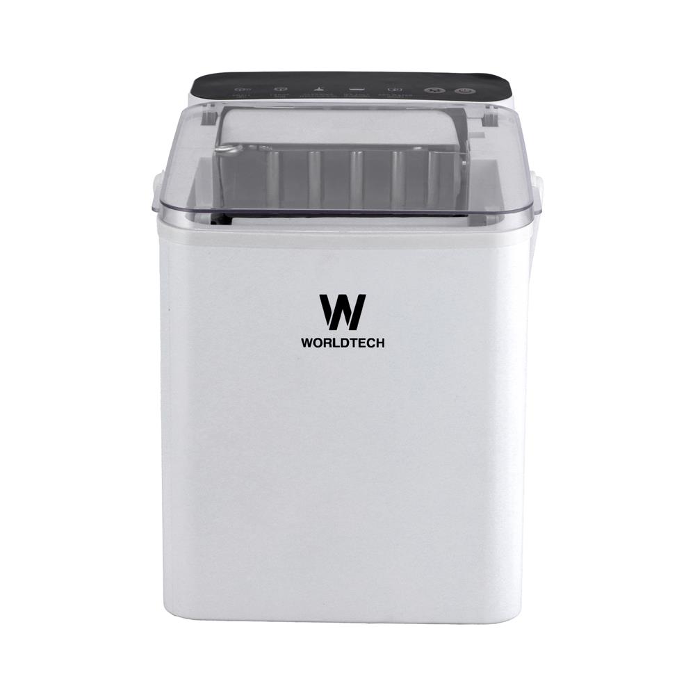 เครื่องทำน้ำแข็งอัตโนมัติ WORLDTECH WT-IM600A 2 ลิตร สีขาว