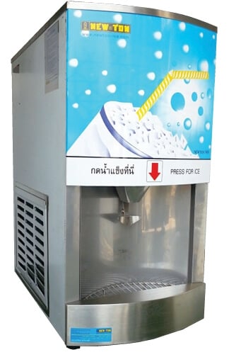 เครื่องทำน้ำแข็ง NEWTON รุ่น NT909F กำลังการผลิต 108 กก./วัน