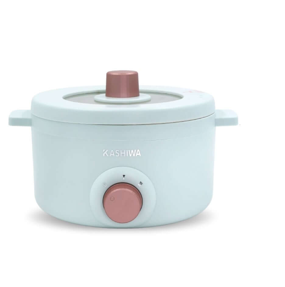 หม้ออเนกประสงค์ KASHIWA รุ่น KW-219 ขนาด 1.5 ลิตร สีเขียว