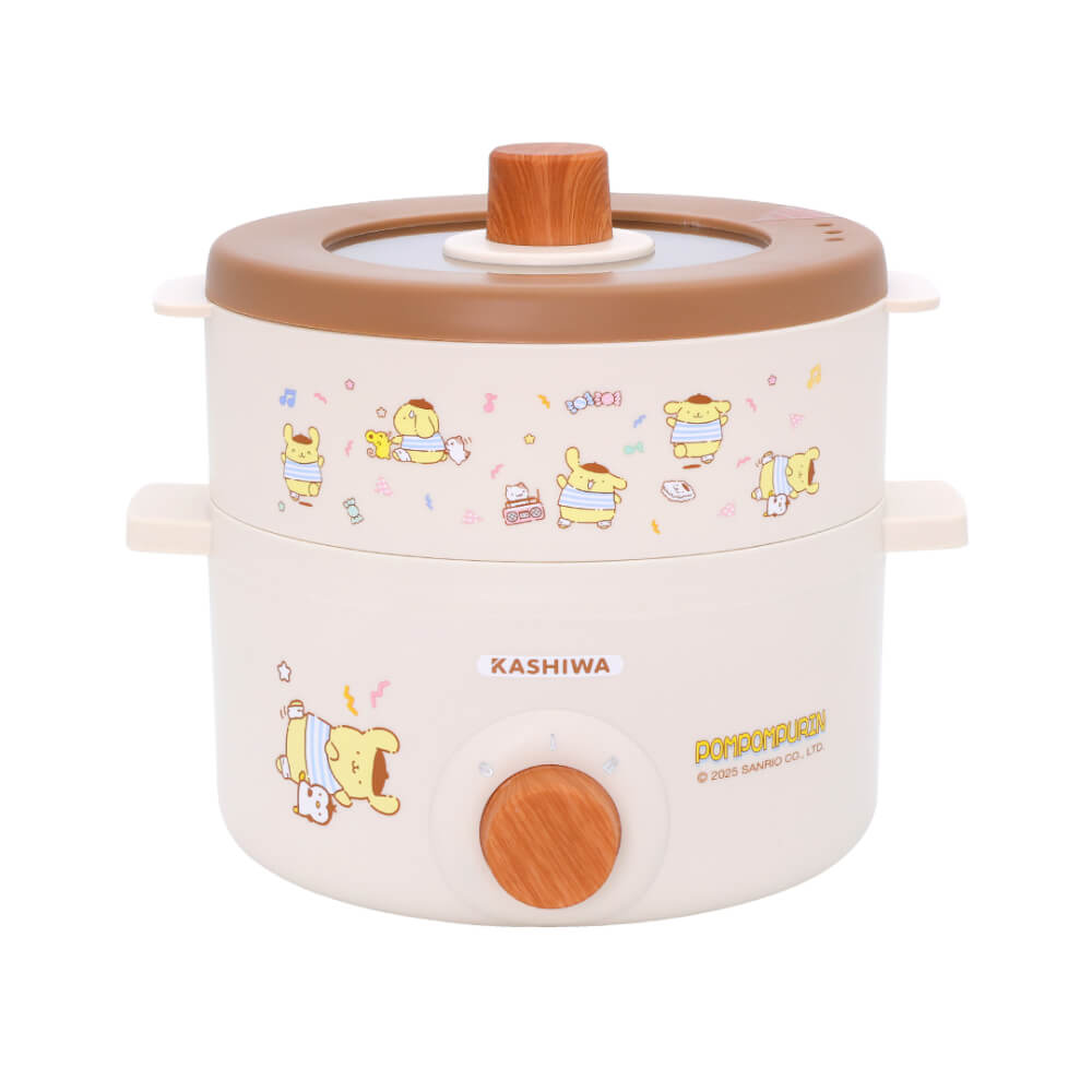 หม้ออเนกประสงค์ KASHIWA รุ่น KW-141 POMPOMPURIN สีน้ำตาล
