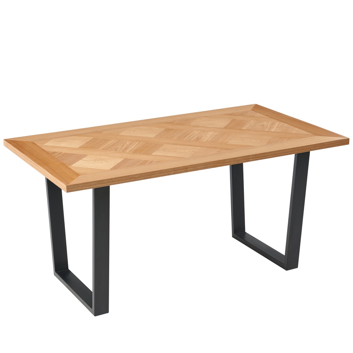 DECOS โต๊ะอาหารไม้ 160 ซม. รุ่น ANYA สีเนเชอรัล