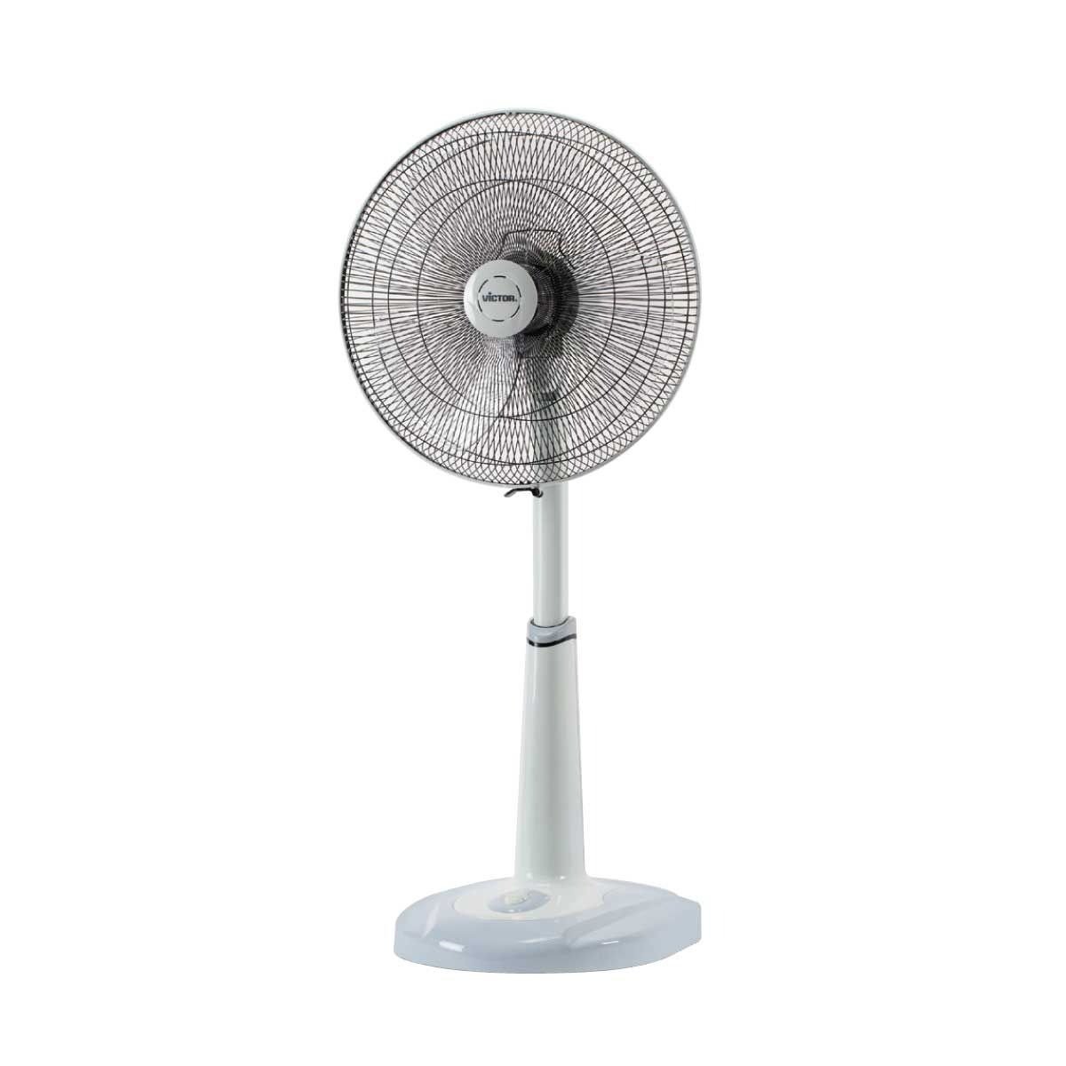 VICTOR พัดลมสไลด์ 18 นิ้ว รุ่น SL-183 สีฟ้าพาสเทล