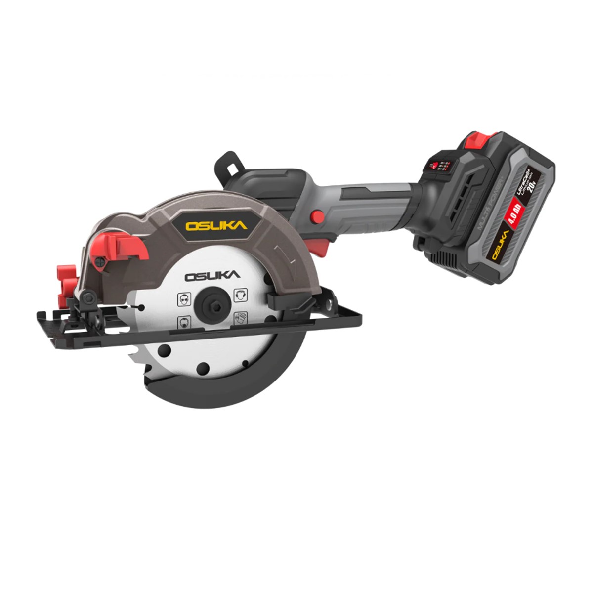 OSUKA เลื่อยวงเดือนไร้สาย5.5 นิ้ว 20 โวลต์ รุ่น OCS827-M1 สีดำ