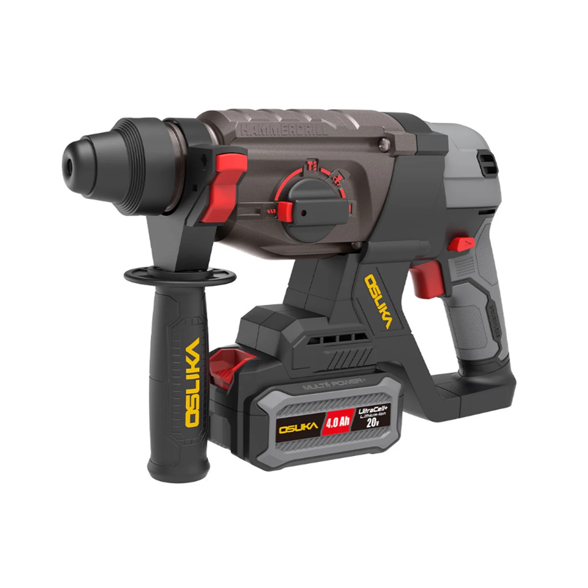 OSUKA สว่านโรตารี่ไร้สาย 20 โวลต์ รุ่น OCRH852-M1 สีดำ