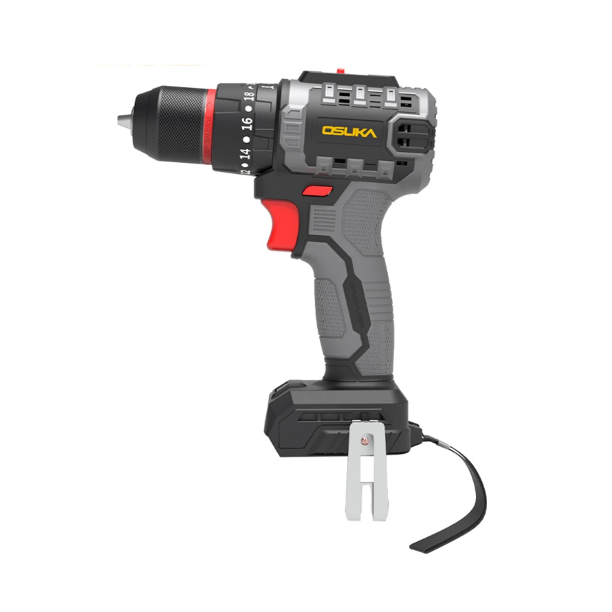 OSUKA สว่านกระแทกไร้สาย 20 โวลต์ รุ่น OCHD802-D2 สีดำ