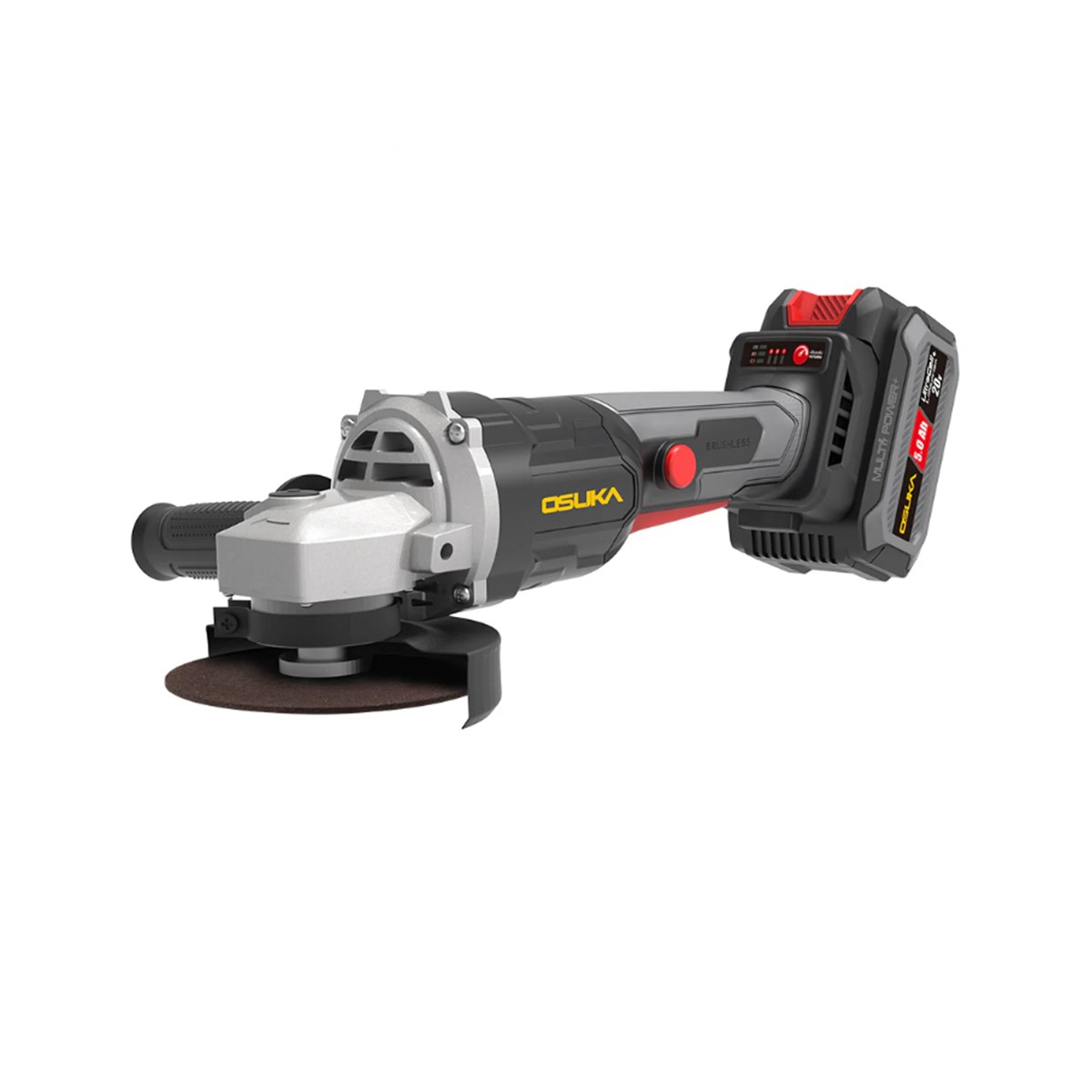 OSUKA เครื่องเจียรไร้สาย 20 โวลต์ รุ่น OCAG746-P1 สีดำ