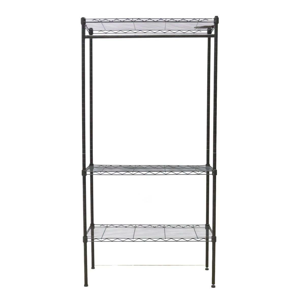 DECOS โครงตู้เสื้อผ้าเหล็ก 75 ซม. รุ่น Della สีดำ