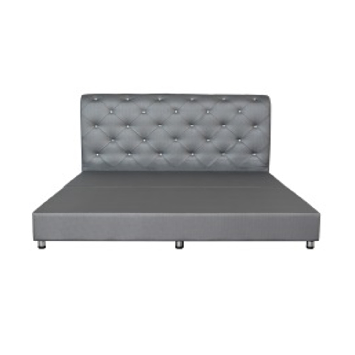 DURABED เตียงหนัง 6 ฟุต รุ่น VALENCIA สีน้ำตาล