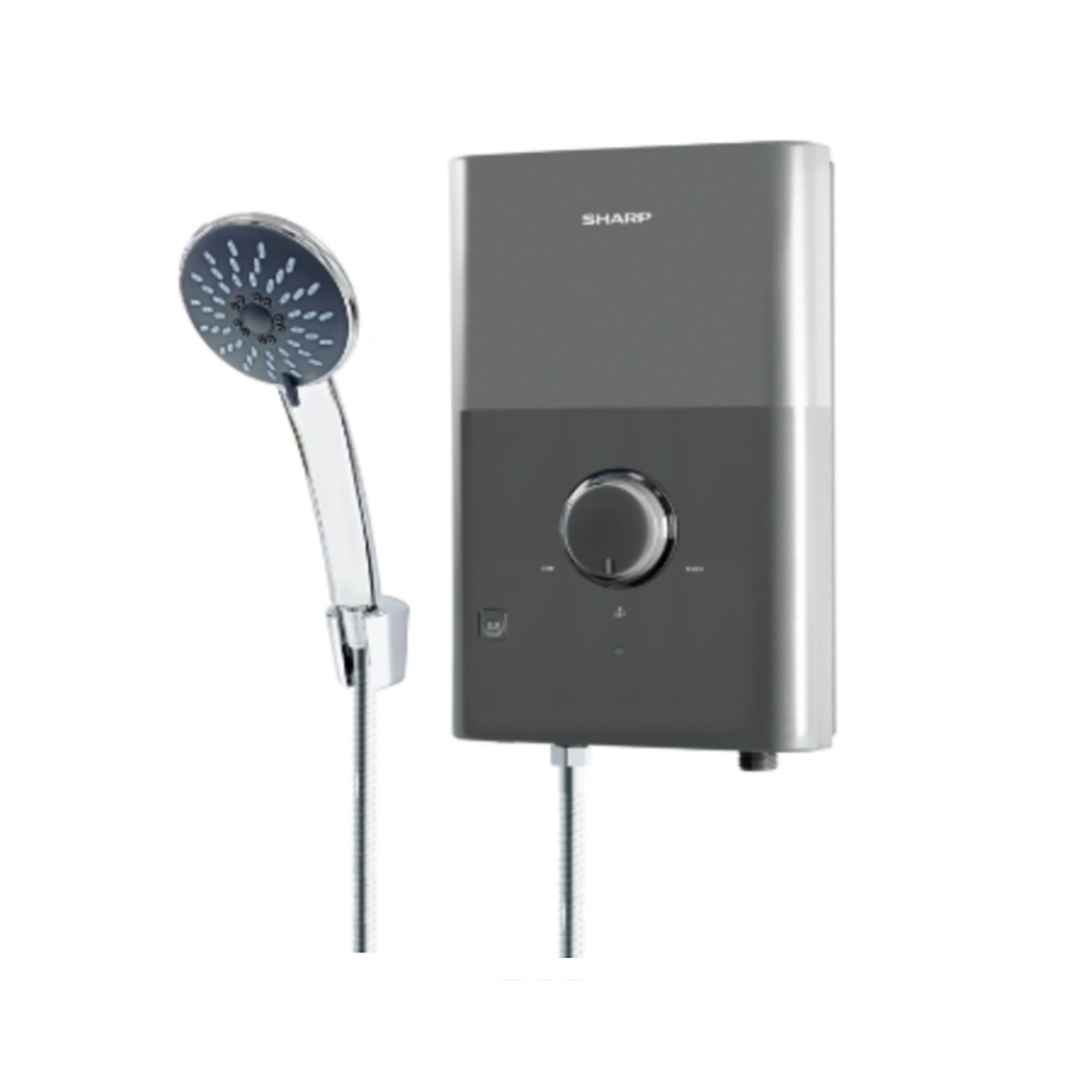 SHARP เครื่องทำน้ำอุ่น 3500 วัตต์ รุ่น WH-MD135GY สีดำ