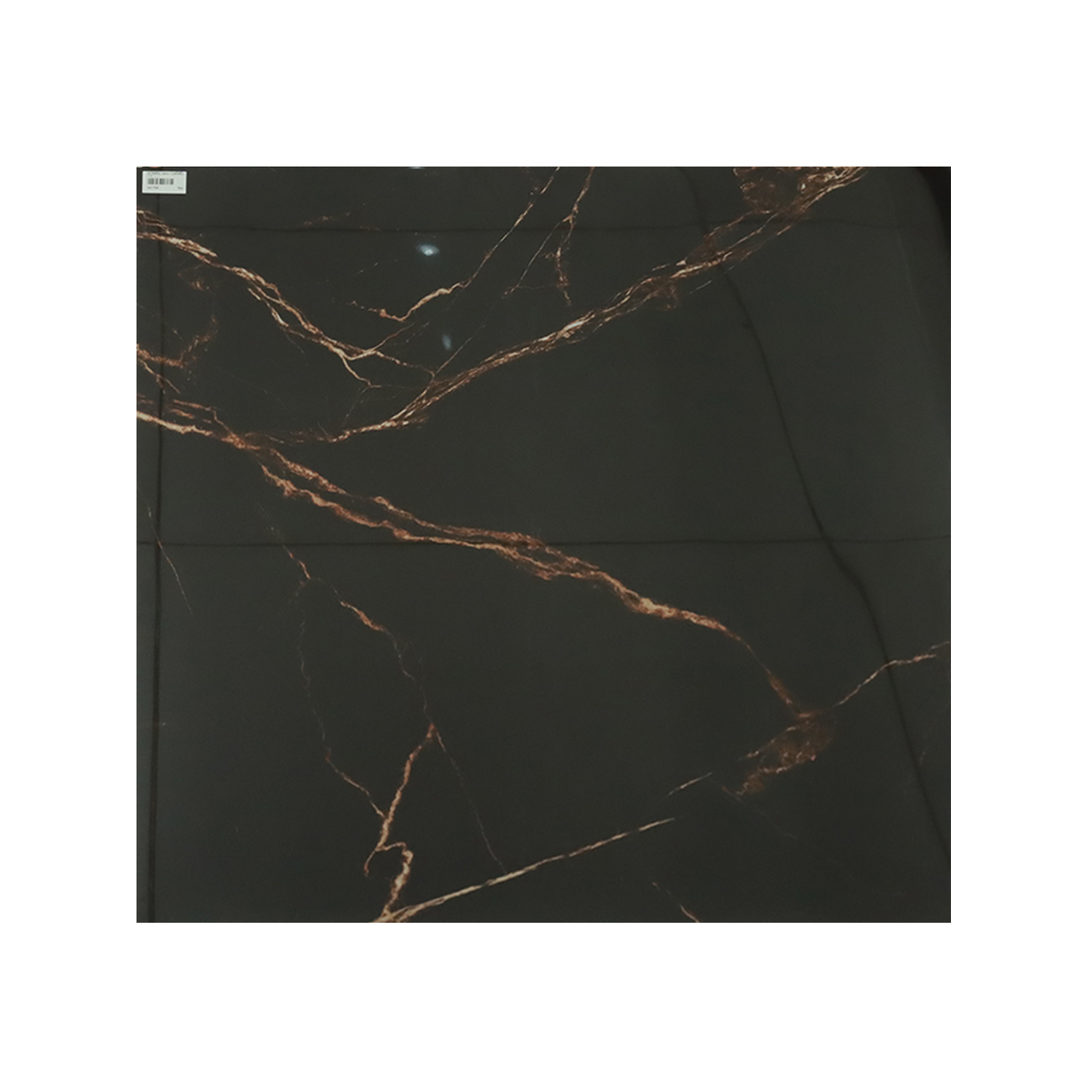 PORCELA กระเบื้องพื้น พอร์ซเลน 60 x 60 A รุ่น IK66041 ลาย โกล์ดไลท์นิ่ง สีเทา (กล่อง 6)