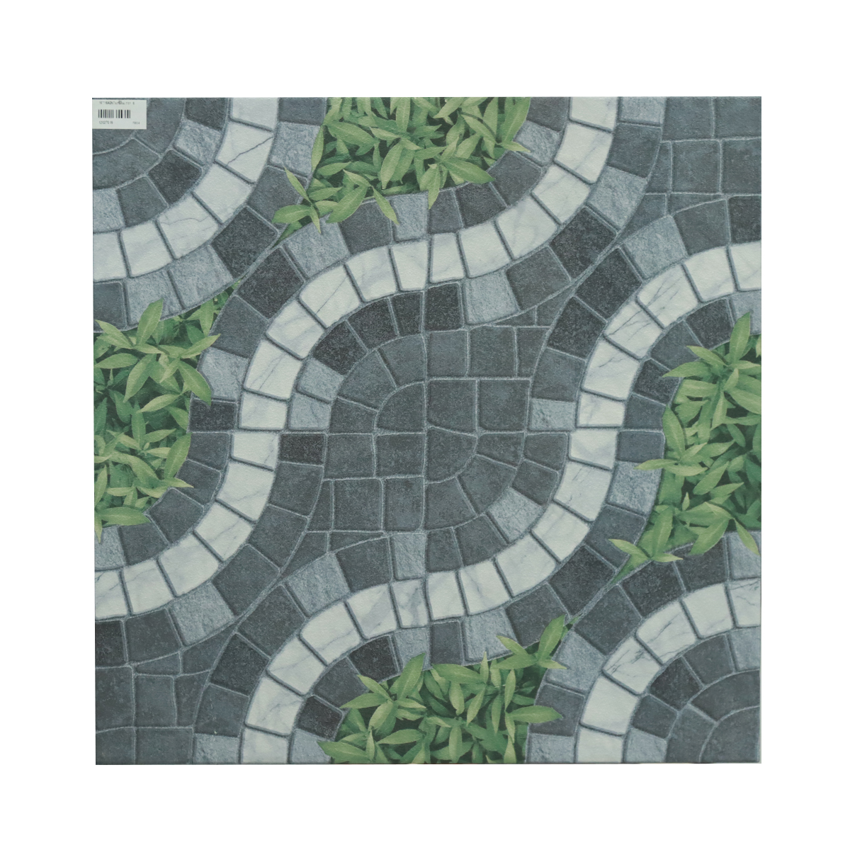 BIRD กระเบื้องพื้น เซรามิค 16 x 16 A รุ่น DNT ลาย นกซีลีน เกรย์ สีเทา (กล่อง 6)