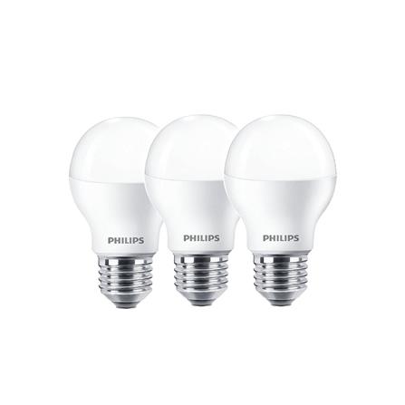 หลอด LED PHILIPS ESSENTIAL 11 วัตต์ DAYLIGHT E27 แพ็ก 3 ชิ้น