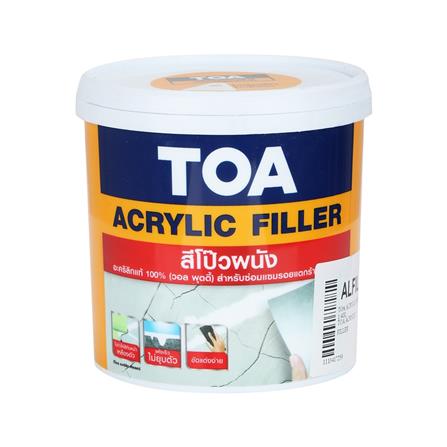 สีโป๊วปูน TOA ACRYLIC FILLER 1/4 แกลลอน