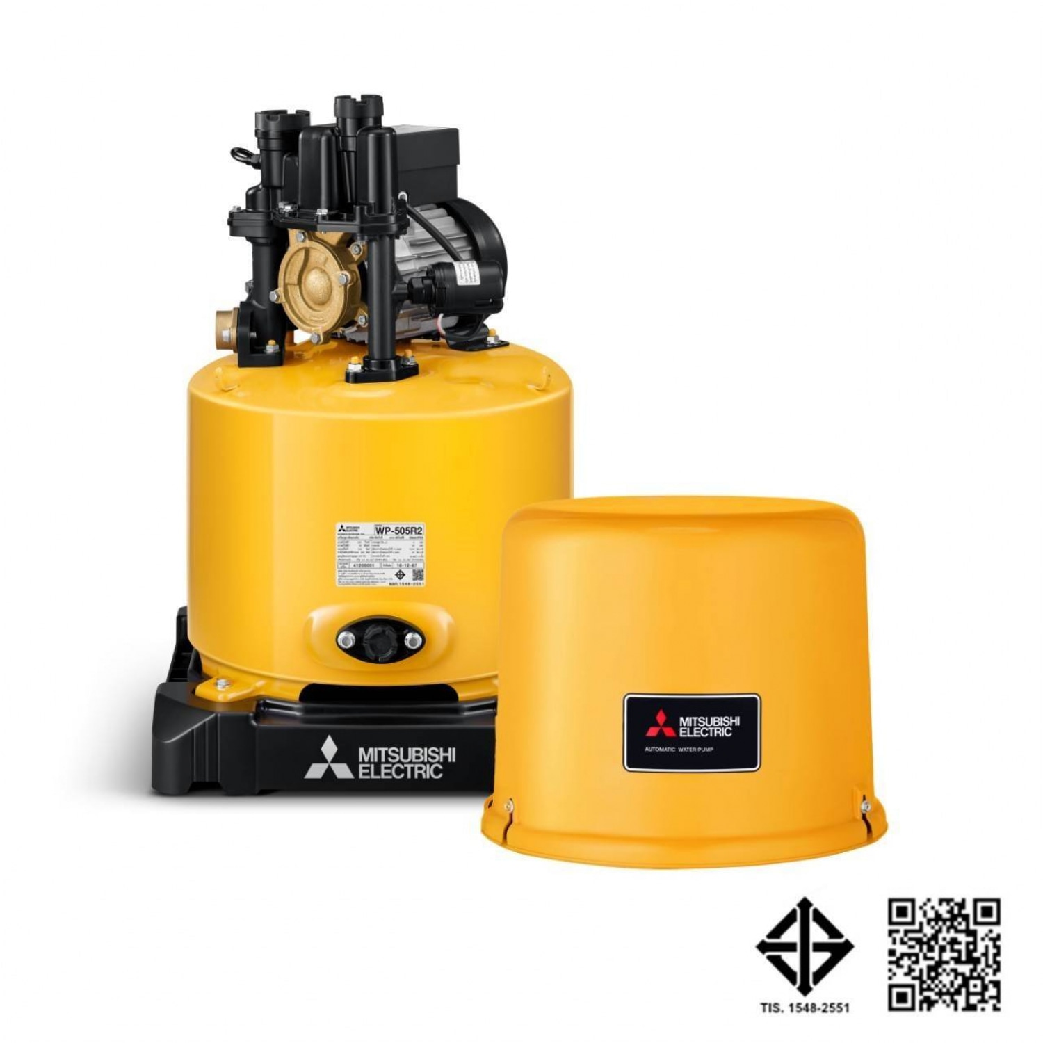 MITSUBISHI ปั๊มน้ำอัตโนมัติ ขนาด 500 วัตต์ WP-505R2