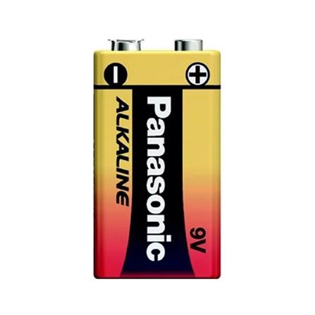 ถ่านอัลคาไลน์ PANASONIC 9V 6LR61T/1SL แพ็ก 1 ก้อน